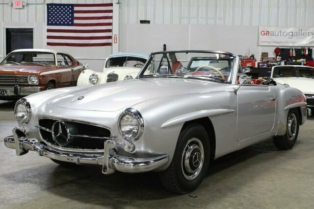 1958 Mercedes-Benz 190SL Convertible 71716 Miles Silver Convertible 1.9L 4cyl 4- 1958 Mercedes-Benz 190-Series Convertible