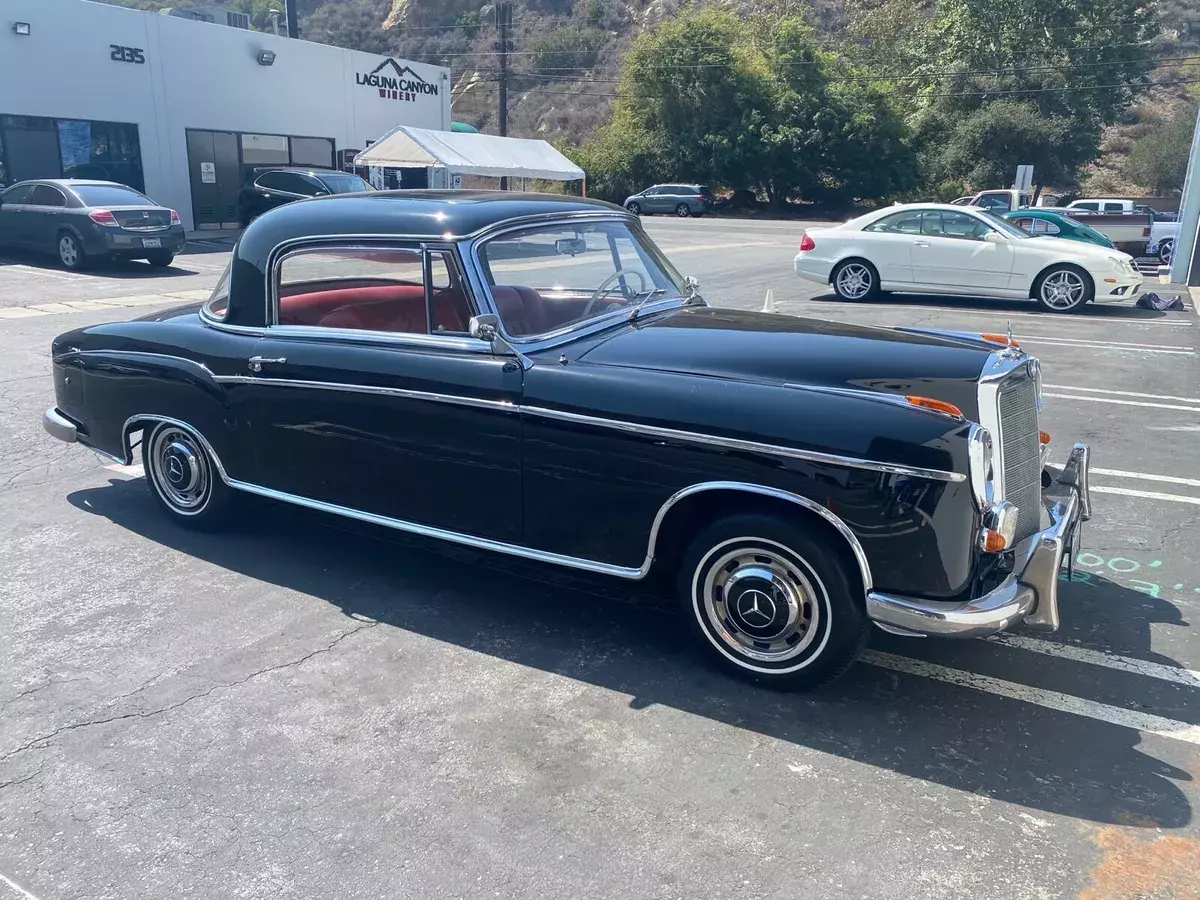1958 Mercedes-Benz 220 S SUNROOF Coupe Black 1958 Mercedes-Benz Other