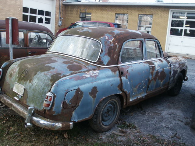 1958 Mercedes-Benz 200-Series Gray 4 door - photo 3