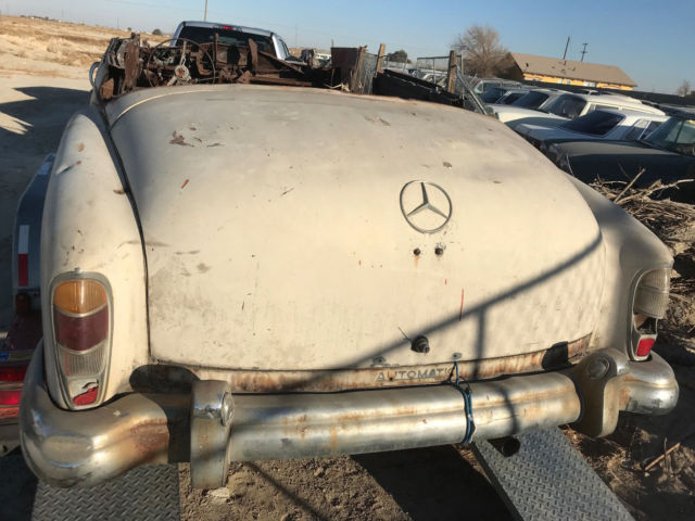 1958 Mercedes Mercades-Benz 300 d 4 Door Hardtop Parts or Restoration Car 1958 Mercedes-Benz 300-Series