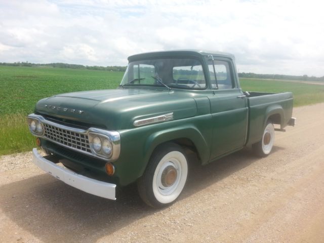 1958 Mercury M100 Short Bed Pick Up Truck Very Solid Western Truck No Reserve 1958 Ford F-100