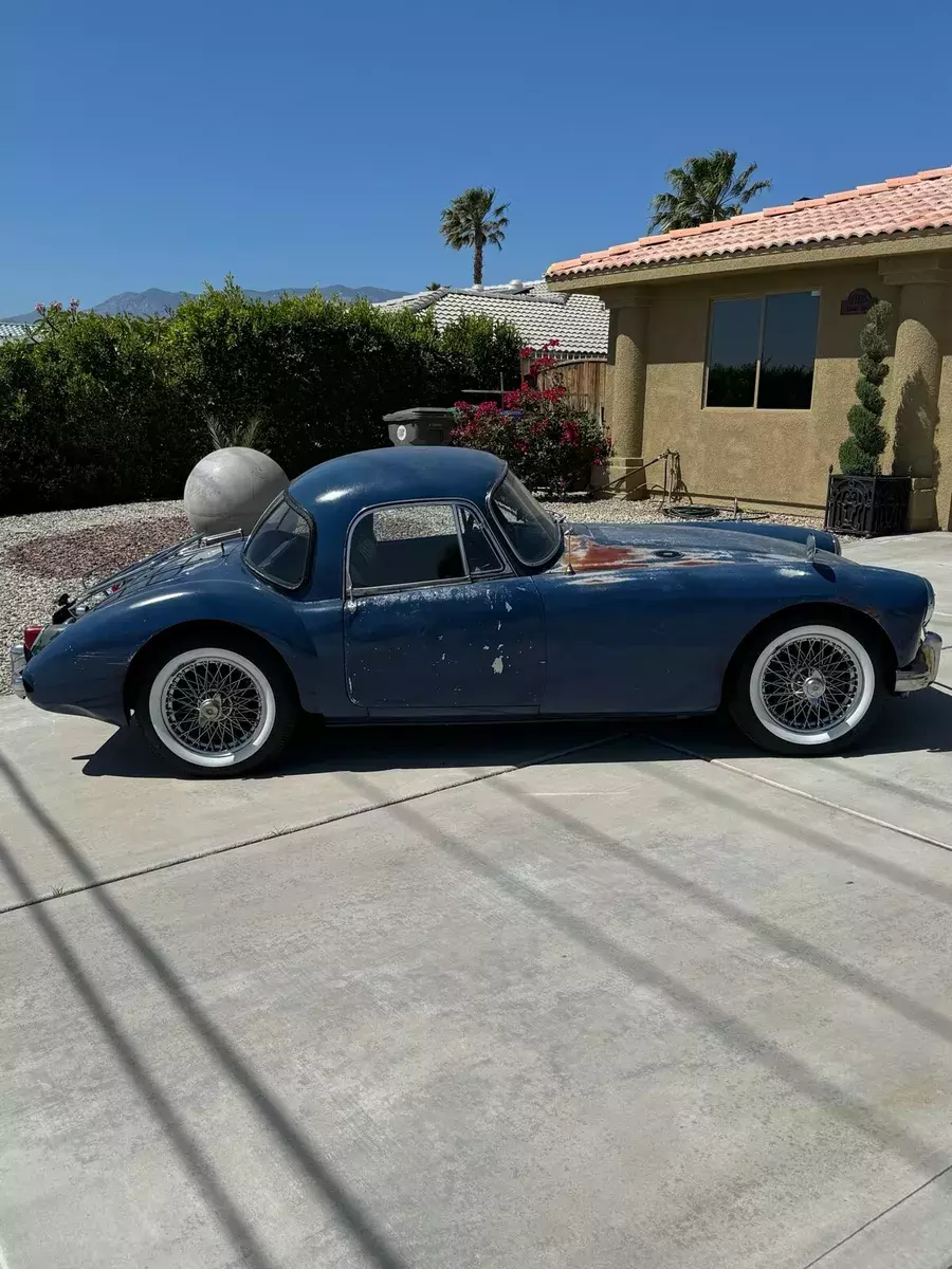1958 MG A Blue MGA Coupe 1958 MG A MGA Coupe