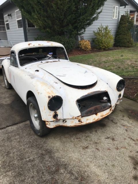 1958 MG MGA COUPE. Rare very solid rust free project. Barn find NO RESERVE 1958 MG MGA Red