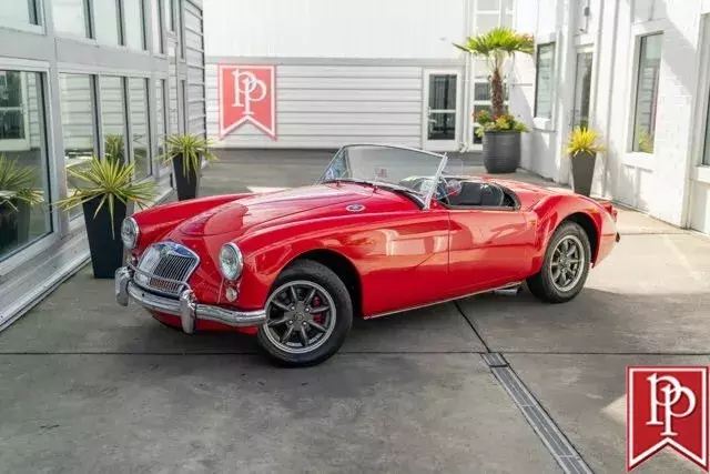 1958 MG MGA Custom Roadster 7222 Miles Red 1958 MG MGA Custom Roadster