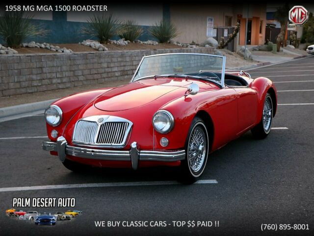 1958 MG MGA 1500 ROADSTER