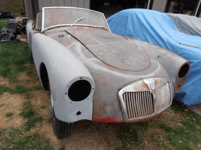 1958 MG MGA Steel Wheel Roadster 1958 MG MGA Classic