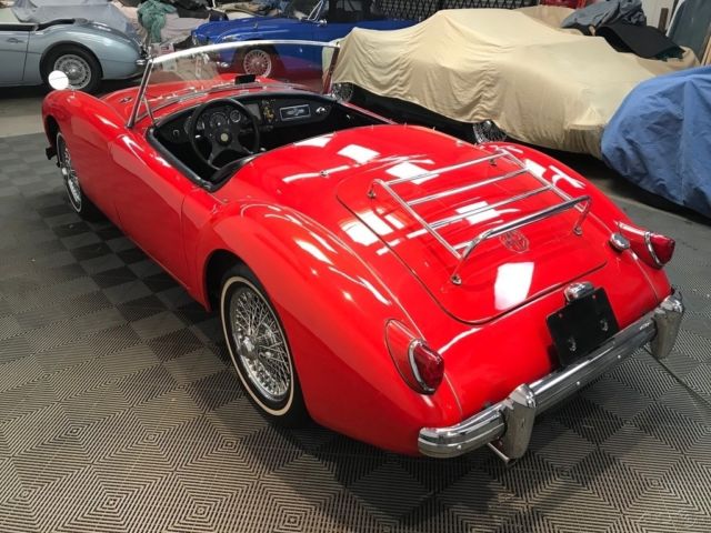 1958 MG MGA 4-SPEED. 60-SPOKE CHROME WIRES. LUGGAGE RACK - photo 10