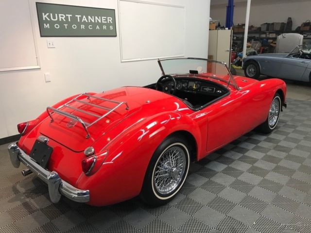 1958 MG MGA 4-SPEED. 60-SPOKE CHROME WIRES. LUGGAGE RACK - photo 4