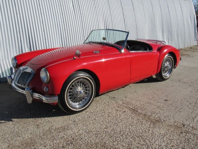 1958 MGA 1500 ROADSTER . OLDER RESTORATION. RUNS AND DRIVES 1958 MG MGA ROADSTER