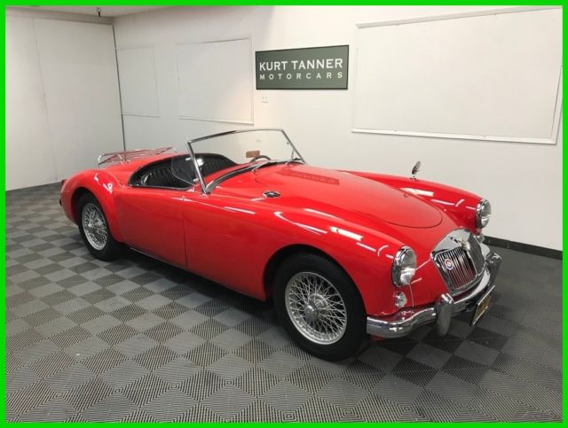 1958 MGA 1500 ROADSTER. REBUILT 1800 MGB 3-MAIN ENGINE. NICE OLDER RESTORATION. 1958 MG MGA 1800 MGB 3-MAIN ENGINE