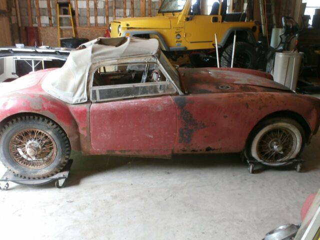 1958 MGA project numbers matching car with NY state paperwork 1958 MG MGA