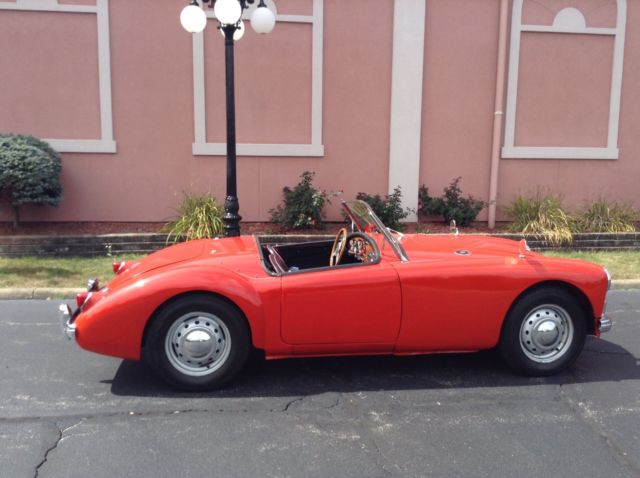 1958 mga ragtop 1958 MG MGA