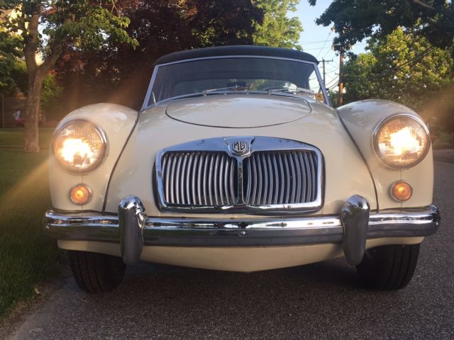 1958 MG MGA Roadster 37,839 original miles, hardtop and tool roll!!! - photo 3
