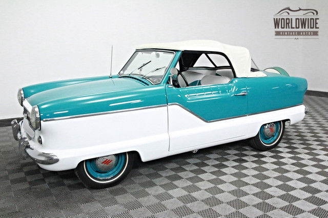 1958 NASH METROPOLITAN CONVERTIBLE. RESTORED! NON NICER. 1958 Nash METROPOLITAN CONVERTIBLE. RESTORED! NON NICER.