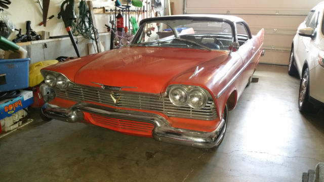 1958 Plymouth Christine 2 Door HT Everything to Complete Stephen King Legend 1958 Plymouth Other