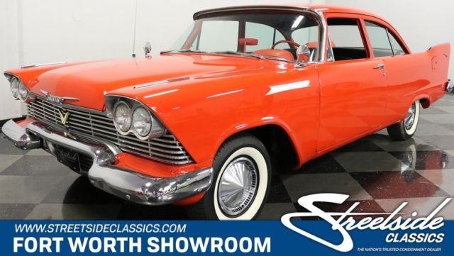 1958 Plymouth Plaza Coupe 318 Poly V8 3 Speed Manual Classic Vintage Collector 1958 Plymouth Plaza --