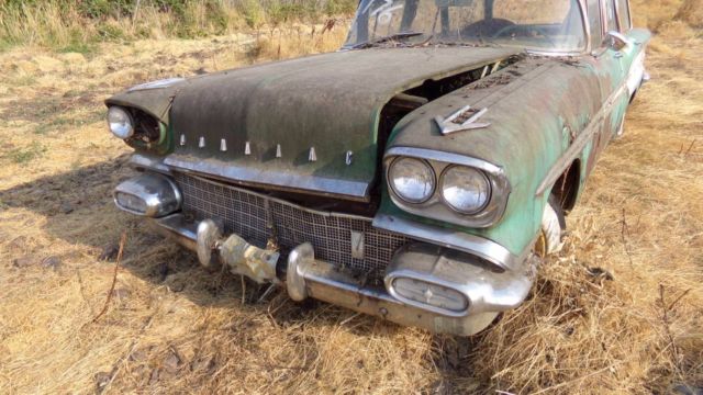 1958 Pontiac CHIEFTAIN SAFARI STATION WAGON ***NO RESERVE*** - photo 3