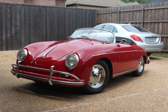 1958 Porsche 356 0 Ruby Red 1958 Porsche 356