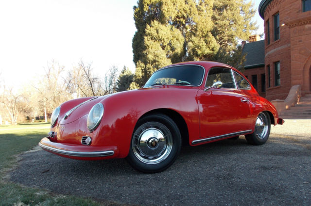 1958 Porsche 356 A 1600 Coupe Restored Beautiful Driver No Rust Best of the Net 1958 Porsche 356 A 1600 Reutter Coupe