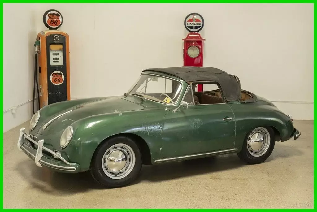 1958 PORSCHE 356A CABRIOLET #MATCH STORED 40 YRS IN A TEXAS BARN 356 1958 Porsche 356 A Cabriolet