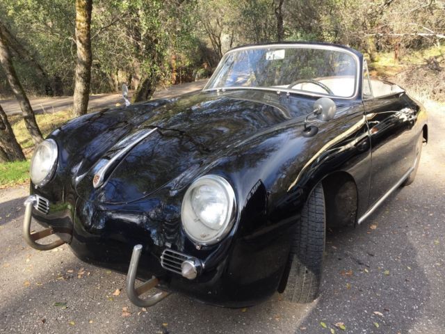 1958 Porsche 356A Cabriolet Numbers Matching One Owner California Original T2 1958 Porsche 356