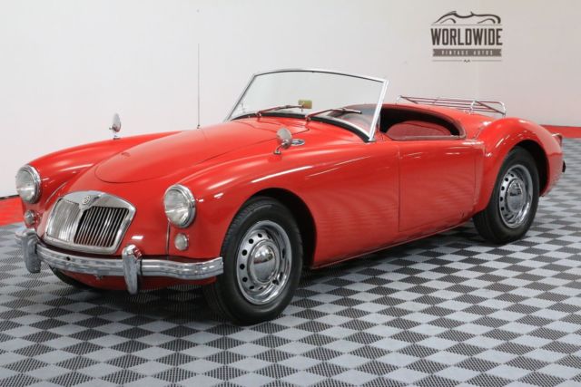 1958 Red ROADSTER BODY-OFF RESTORED NUMBERS MATCHING! 1958 MG A ROADSTER BODY-OFF RESTORED NUMBERS MATCHING