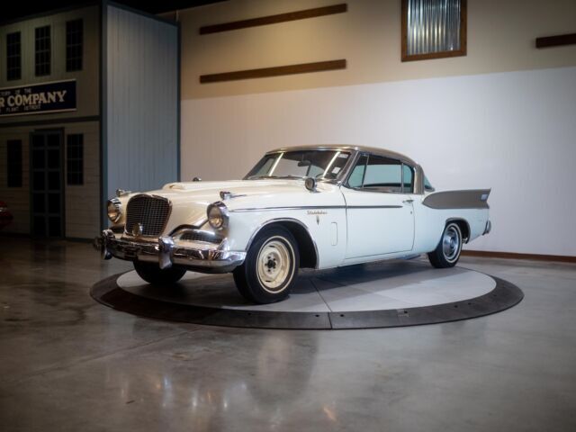 1958 Studebaker Gold Hawk White 1958 Studebaker Gold Hawk