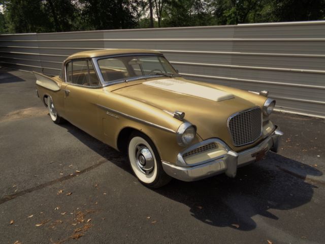1958 STUDEBAKER GOLDEN HAWK 275HP 4BBL SUPERCHARGED 1957 2dr HARDTOP V8 POWER 1958 Studebaker Golden Hawk
