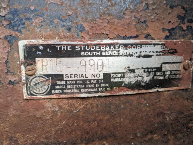 1958 Studebaker Tanker-Truck Project truck - photo 6