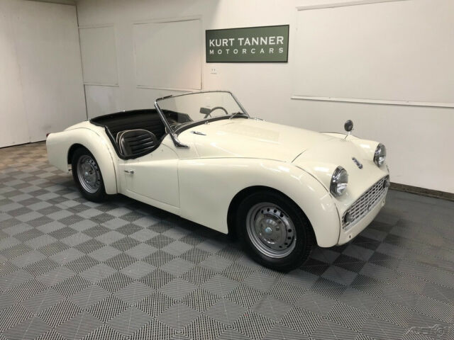 1958 TRIUMPH TR3A. TONNEAU, 4-SPEED, DISC WHEELS. 67,969 MILES. GREAT DRIVER. 1958 Triumph TR3 1958 TRIUMPH TR3A. 4-SPEED, DISC WHEELS. 67,969 MILES.