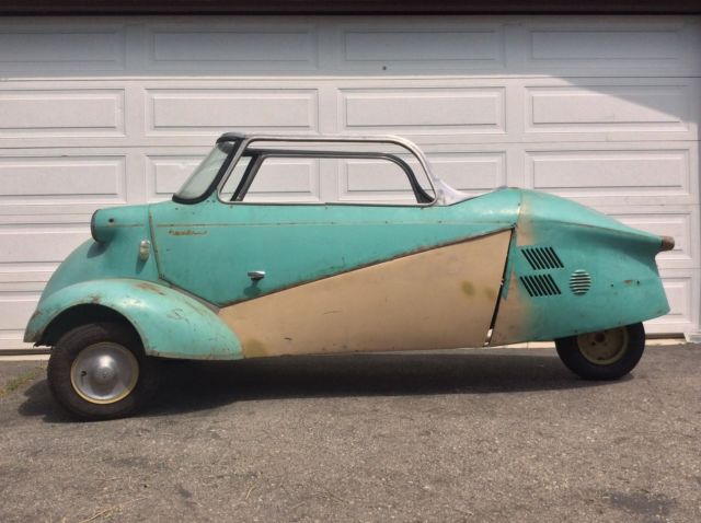 1958 Video Messerschmitt kr200 vintage micro car motorcycle scooter Bosch rare 1958 Other Makes