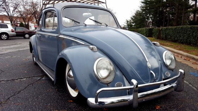 1958 Volkswagen Beetle Deluxe - Clean Daily Driver! 1958 Volkswagen Beetle - Classic Sedan Deluxe