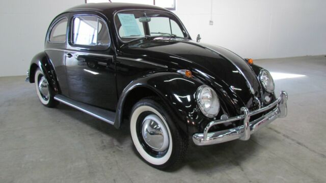 1958 Volkswagen Beetle -Great Condition- 631 Miles Black Coupe 1.6L V4 Manual 1958 Volkswagen Beetle-New -Great Condition-