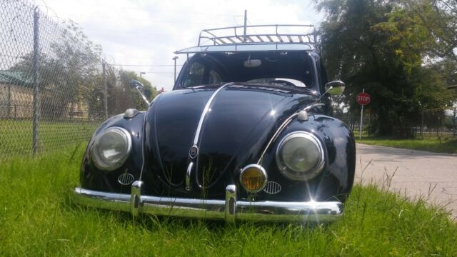 1958 Volkswagen VW Safari Beetle Sliding Sunroof Body-off-pan restored Type 1 1958 Volkswagen Beetle - Classic rag top