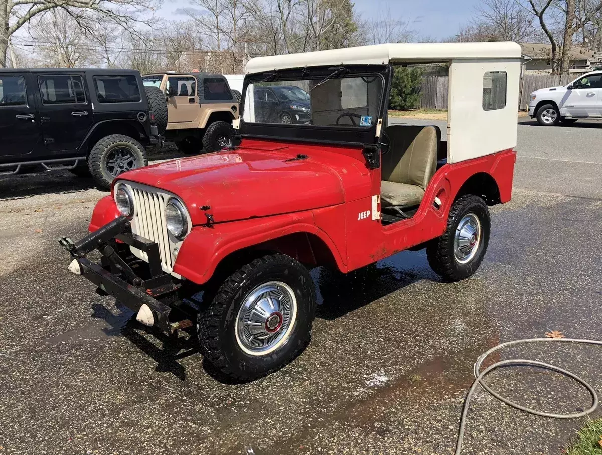 1958 Willys CJ-5 Red 1958 Willys CJ-5
