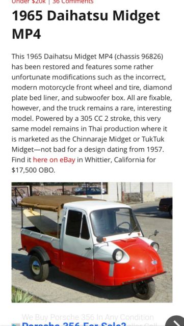 1961 Other Makes Trimobile Standard - photo 9