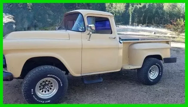 1959 GMC Pickup 2dr Stepside Classic 4X4 Pickup Stock Number 399165