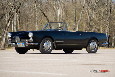 1959 Alfa Romeo 2000 Spider - Matching Numbers, California Car, NO RESERVE! 1959 Alfa Romeo 2000 Spider