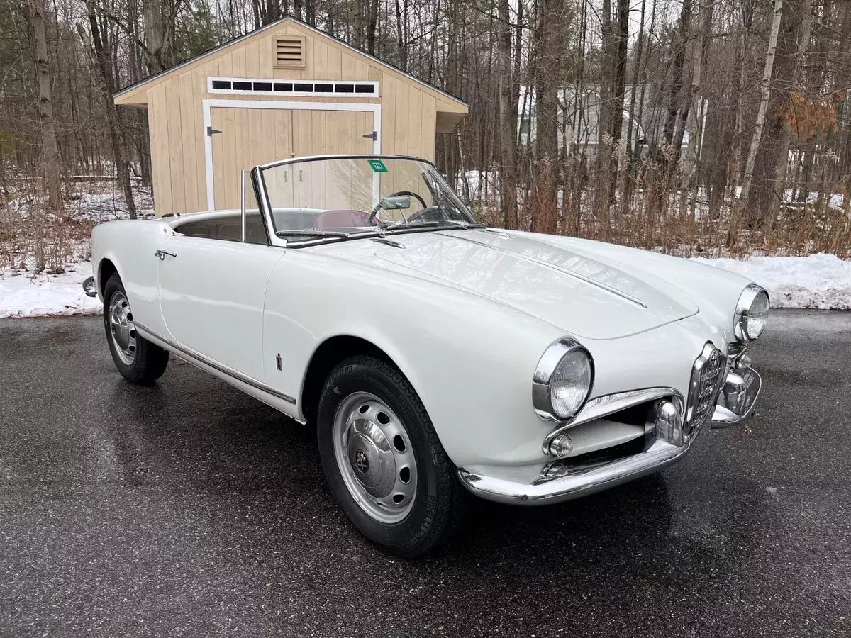 1959 ALFA ROMEO GIULIETT A 101 SPIDER, RUST FREE ORIGINAL CAR 1959 Alfa Romeo Spider