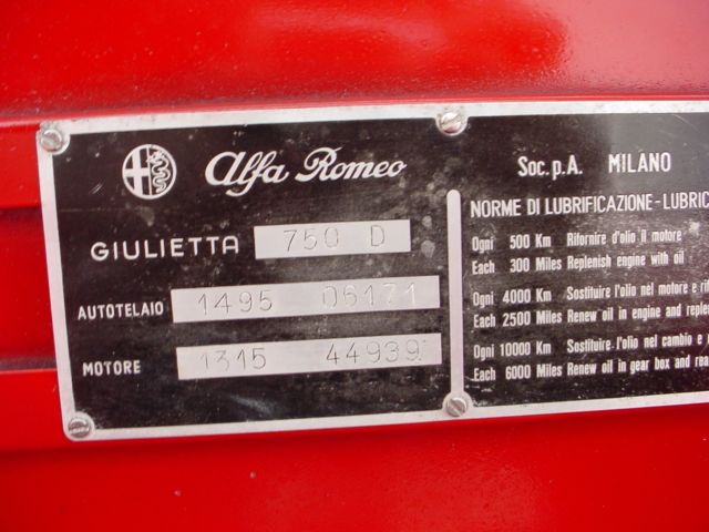 1959 Alfa Romeo Spider - photo 5