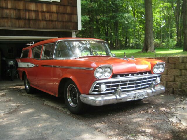 1959 AMC RAMBLER CROSS COUNTRY STATION WAGON-RUNS-STOPS-DRIVES 1959 AMC Cross Country