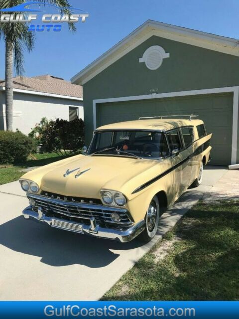 1959 AMC RAMBLER CUSTOM WAGON NEW INTERIOR CLASSIC COLLECTIBLE 64548 Miles Wago 1959 AMC Other CUSTOM WAGON NEW INTERIOR CLASSIC COLLECTIBLE