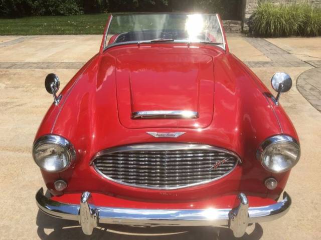 1959 Austin Healey 100-6 classic roadster with overdrive and wire wheels - photo 2