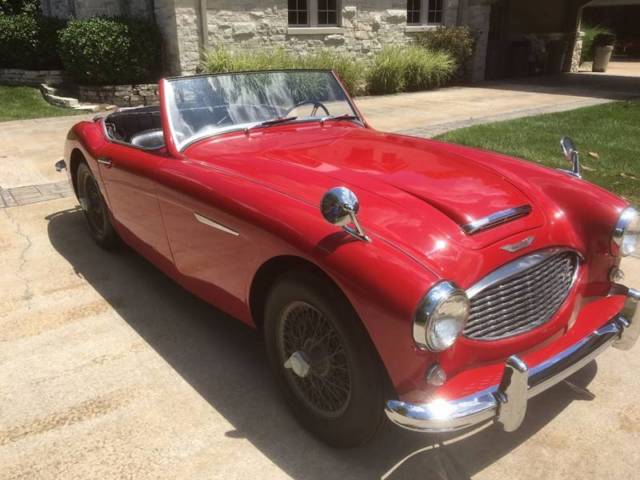 1959 Austin Healey 100-6 classic roadster with overdrive and wire wheels - photo 3