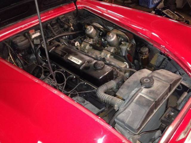 1959 Austin Healey 100-6 classic roadster with overdrive and wire wheels - photo 4