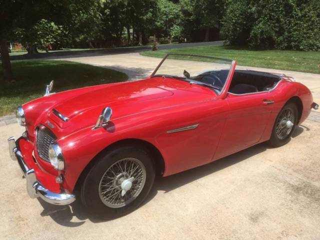 1959 Austin Healey 100-6 classic roadster with overdrive and wire wheels - photo 5