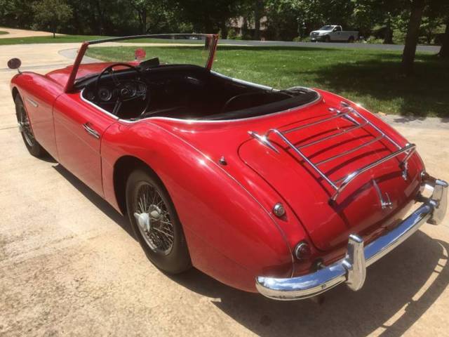 1959 Austin Healey 100-6 classic roadster with overdrive and wire wheels - photo 8
