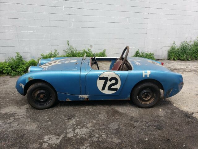1959 AUSTIN HEALEY BUG EYE SPRITE FROG EYE ROADSTER RETIRED VINTAGE RACE CAR! 1957 Austin Healey Sprite