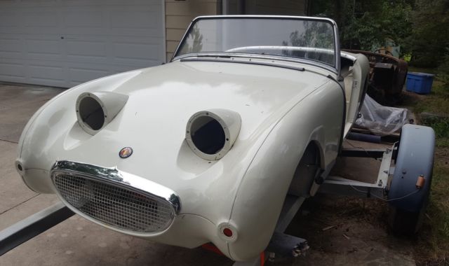 1959 Austin Healey BugEye Restoration Project and Parts Inventory 1959 Austin Healey Sprite