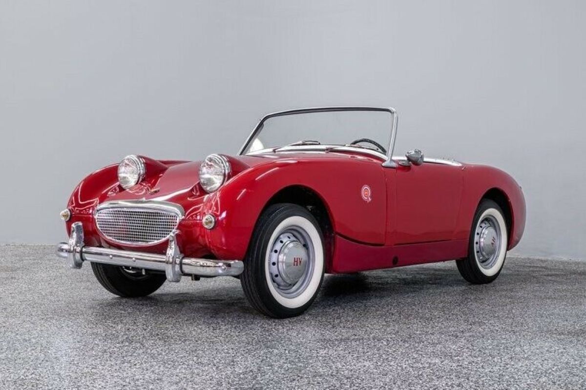 1959 Austin-Healey Bugeye Sprite 39351 Miles Red Roadster 948cc 4-Spd Manual 1959 Austin Healey Sprite